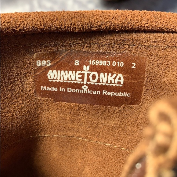Minnetonka - Double Fringe Zip-up Boot - Picture 10 of 13